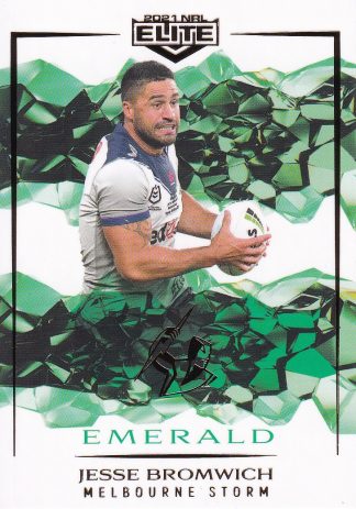 2021 NRL Elite Emerald Mojo - ME057 Jesse Bromwich Melbourne Storm