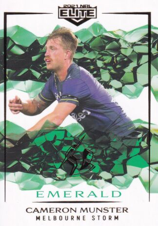 2021 NRL Elite Emerald Mojo - ME060 Cameron Munster Melbourne Storm