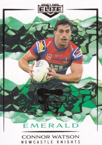 2021 NRL Elite Emerald Mojo - ME072 Connor Watson Newcastle Knights