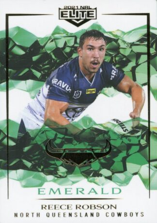 2021 NRL Elite Emerald Mojo - ME081 Reece Robson North Queensland Cowboys