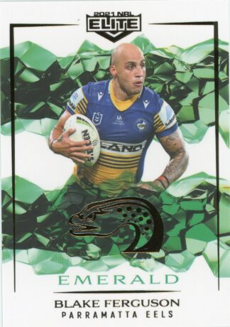 2021 NRL Elite Emerald Mojo - ME086 Blake Ferguson Parramatta Eels