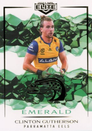 2021 NRL Elite Emerald Mojo - ME087 Clinton Gutherson Parramatta Eels