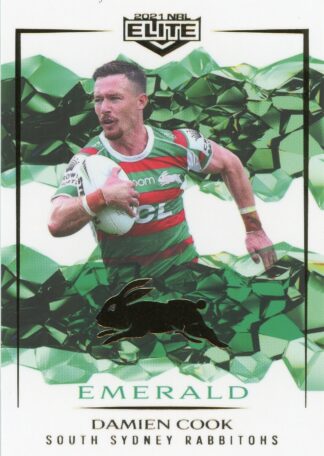 2021 NRL Elite Emerald Mojo - ME101 Damien Cook South Sydney Rabbitohs