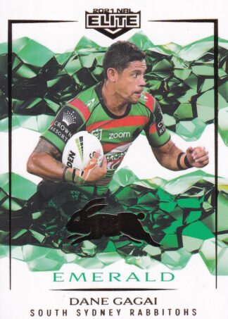 2021 NRL Elite Emerald Mojo - ME102 Dane Gagai South Sydney Rabbitohs