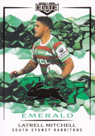 2021 NRL Elite Emerald Mojo - ME104 Latrell Mitchell South Sydney Rabbitohs