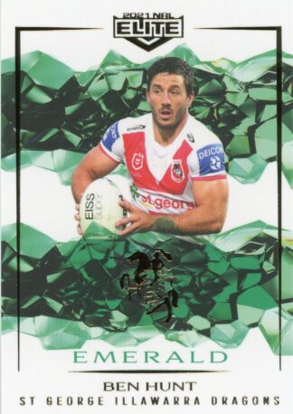 2021 NRL Elite Emerald Mojo - ME112 Ben Hunt St George Illawarra Dragons