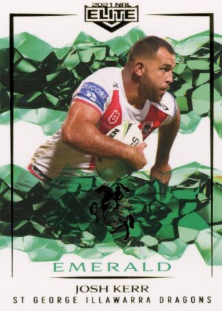 2021 NRL Elite Emerald Mojo - ME113 Josh Kerr St George Illawarra Dragons