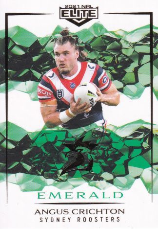 2021 NRL Elite Emerald Mojo - ME119 Angus Crichton Sydney Roosters