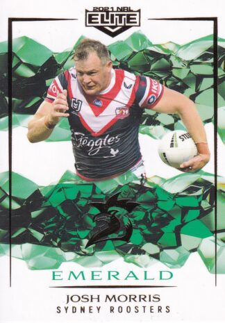 2021 NRL Elite Emerald Mojo - ME122 Josh Morris Sydney Roosters