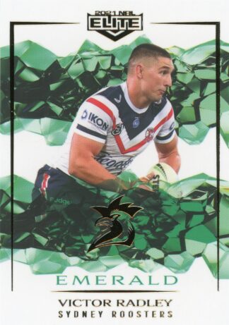2021 NRL Elite Emerald Mojo - ME123 Victor Radley Sydney Roosters