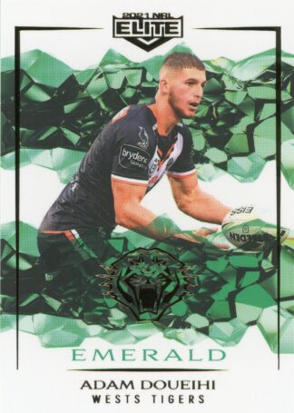 2021 NRL Elite Emerald Mojo - ME138 Adam Doueihi Wests Tigers