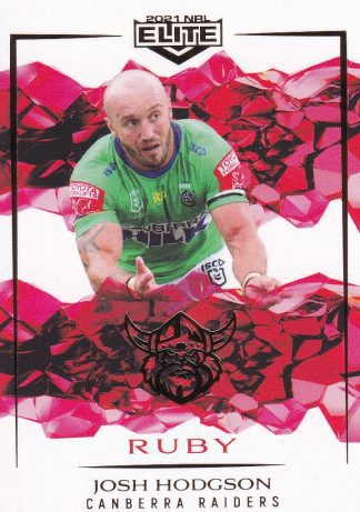 2021 NRL Elite Ruby Mojo - MR011 Josh Hodgson Canberra Raiders