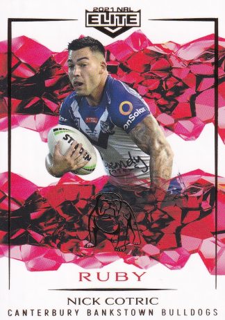2021 NRL Elite Ruby Mojo - MR021 Nick Cotric Canterbury Bulldogs