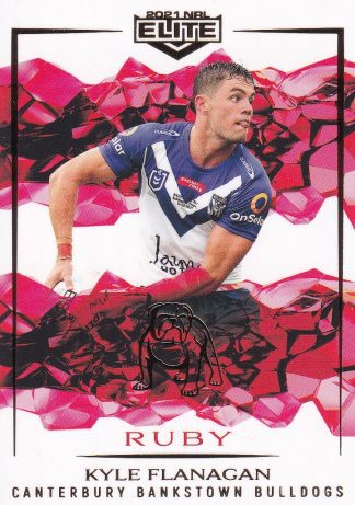 2021 NRL Elite Ruby Mojo - MR022 Kyle Flanagan Canterbury Bulldogs