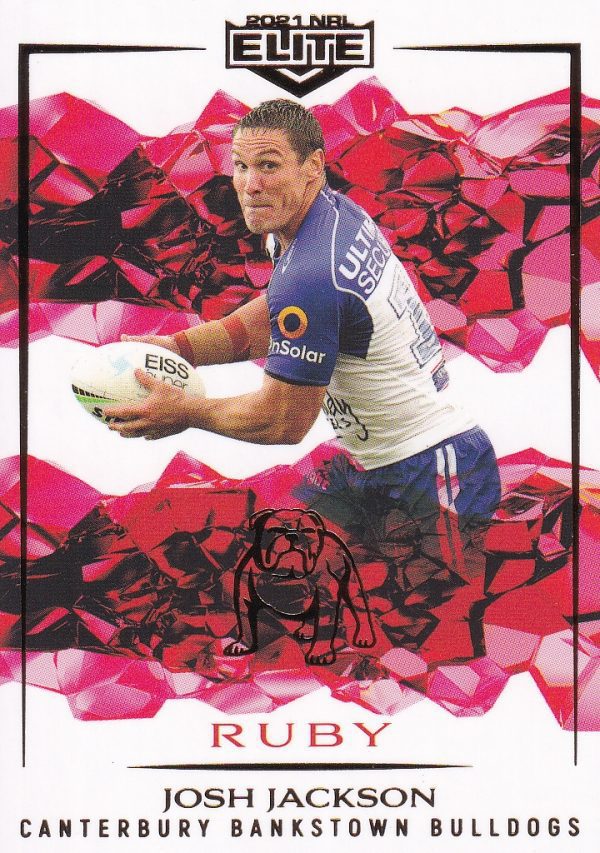 2021 NRL Elite Ruby Mojo - MR024 Josh Jackson Canterbury Bulldogs