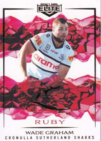 2021 NRL Elite Ruby Mojo - MR031 Wade Graham Cronulla Sharks
