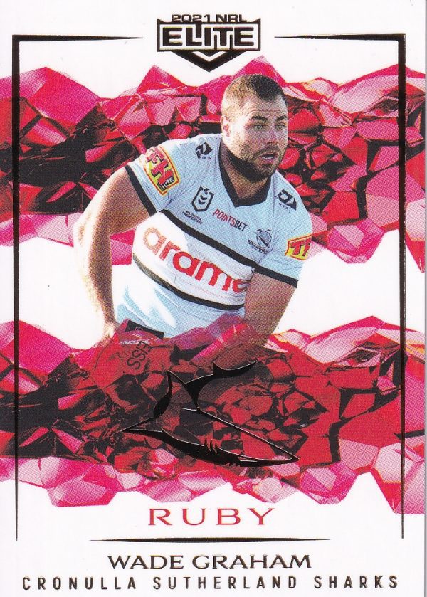 2021 NRL Elite Ruby Mojo - MR031 Wade Graham Cronulla Sharks