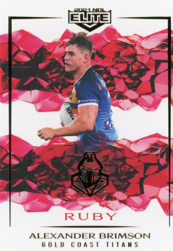 2021 NRL Elite Ruby Mojo - MR038 Alexander Brimson Gold Coast Titans