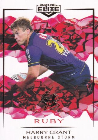 2021 NRL Elite Ruby Mojo - MR058 Harry Grant Melbourne Storm