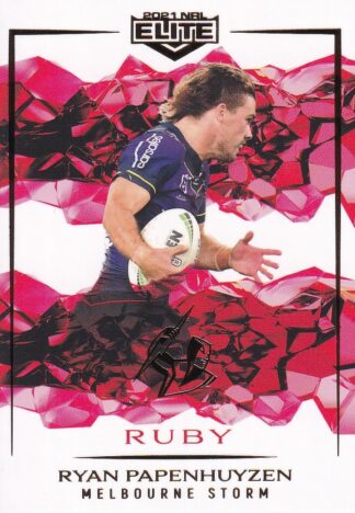 2021 NRL Elite Ruby Mojo - MR062 Ryan Papenhuyzen Melbourne Storm