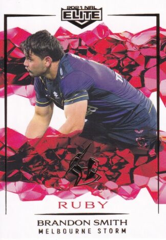 2021 NRL Elite Ruby Mojo - MR063 Brandon Smith Melbourne Storm
