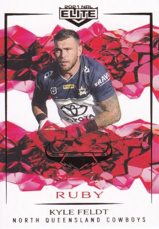 2021 NRL Elite Ruby Mojo - MR076 Kyle Feldt North Queensland Cowboys