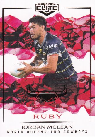 2021 NRL Elite Ruby Mojo - MR080 Jordan McLean North Queensland Cowboys