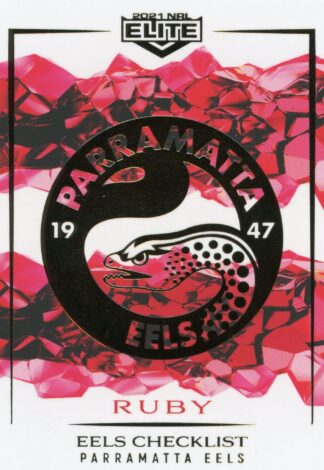 2021 NRL Elite Ruby Mojo - MR082 Parramatta Eels Checklist