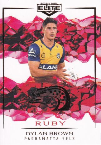 2021 NRL Elite Ruby Mojo - MR083 Dylan Brown Parramatta Eels