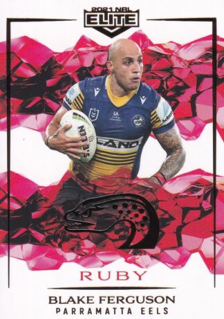 2021 NRL Elite Ruby Mojo - MR086 Blake Ferguson Parramatta Eels