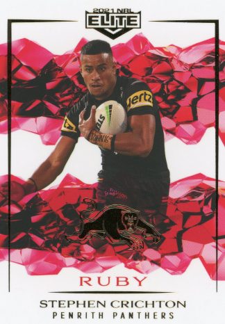 2021 NRL Elite Ruby Mojo - MR093 Stephen Crichton Penrith Panthers