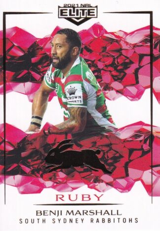 2021 NRL Elite Ruby Mojo - MR103 Benji Marshall South Sydney Rabbitohs