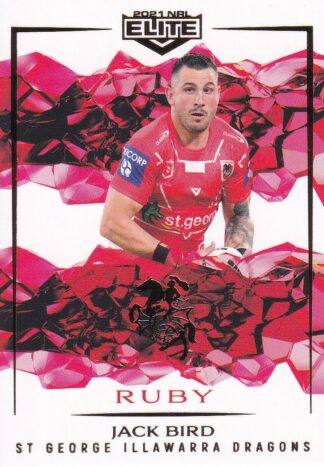 2021 NRL Elite Ruby Mojo - MR110 Jack Bird St George Illawarra Dragons