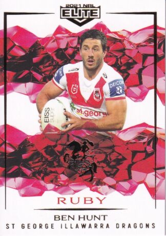 2021 NRL Elite Ruby Mojo - MR112 Ben Hunt St George Illawarra Dragons