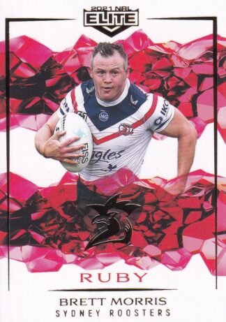 2021 NRL Elite Ruby Mojo - MR121 Brett Morris Sydney Roosters