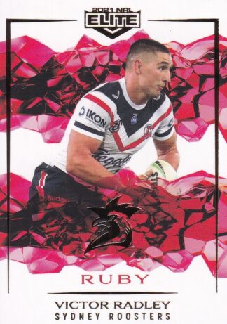 2021 NRL Elite Ruby Mojo - MR123 Victor Radley Sydney Roosters