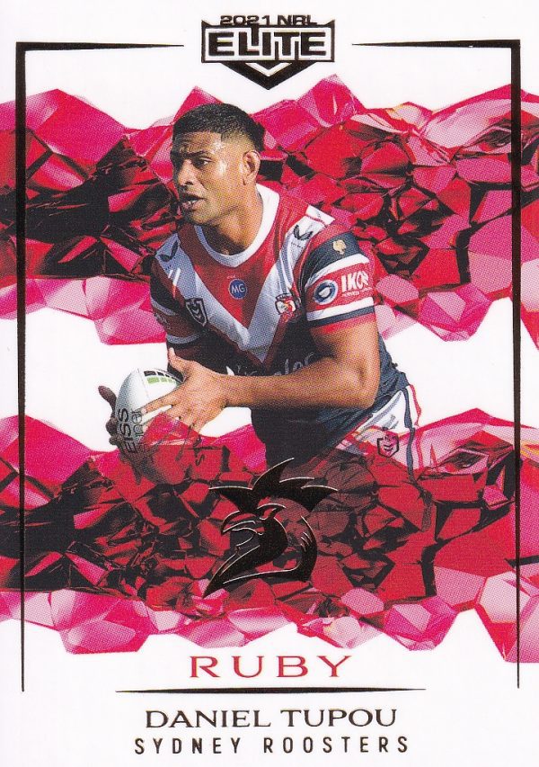 2021 NRL Elite Ruby Mojo - MR125 Daniel Tupou Sydney Roosters
