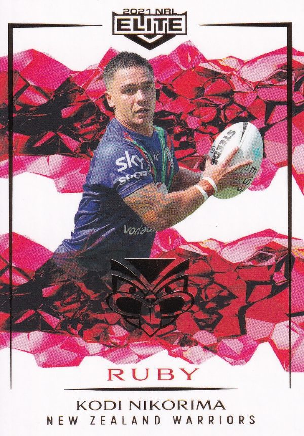 2021 NRL Elite Ruby Mojo - MR134 Kodi Nikorima Warriors