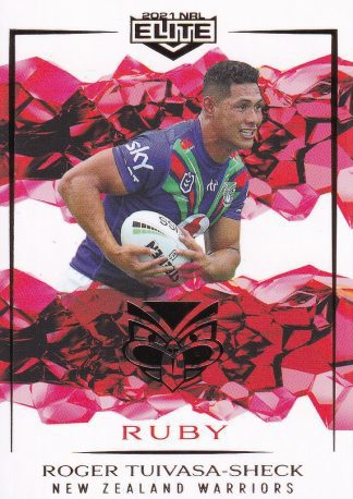 2021 NRL Elite Ruby Mojo - MR135 Roger Tuivasa-Sheck Warriors