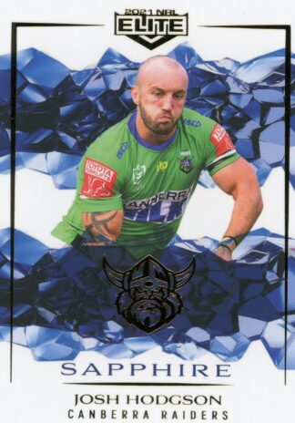 2021 NRL Elite Sapphire Mojo - MS011 Josh Hodgson Canberra Raiders