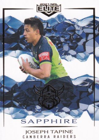 2021 NRL Elite Sapphire Mojo - MS014 Joseph Tapine Canberra Raiders