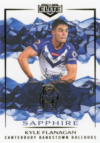 2021 NRL Elite Sapphire Mojo - MS022 Kyle Flanagan Canterbury Bulldogs