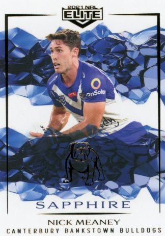 2021 NRL Elite Sapphire Mojo - MS025 Nick Meaney Canterbury Bulldogs