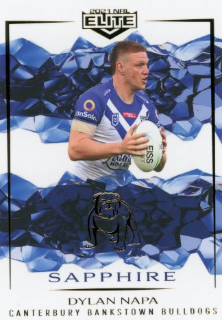 2021 NRL Elite Sapphire Mojo - MS026 Dylan Napa Canterbury Bulldogs