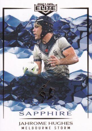 2021 NRL Elite Sapphire Mojo - MS059 Jahrome Hughes Melbourne Storm