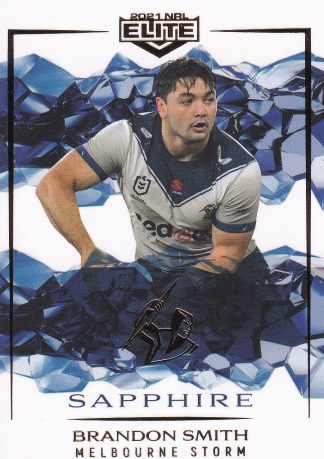 2021 NRL Elite Sapphire Mojo - MS063 Brandon Smith Melbourne Storm
