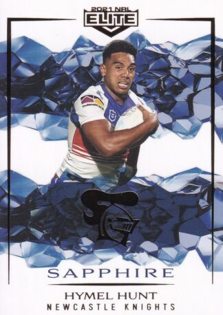 2021 NRL Elite Sapphire Mojo - MS067 Hymel Hunt Newcastle Knights