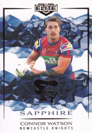 2021 NRL Elite Sapphire Mojo - MS072 Connor Watson Newcastle Knights