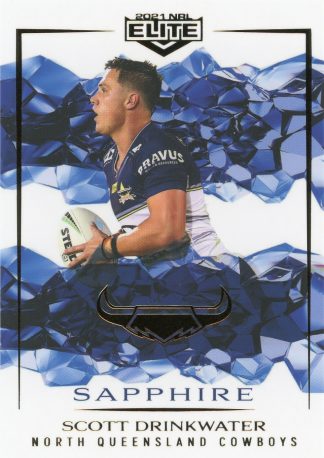 2021 NRL Elite Sapphire Mojo - MS075 Scott Drinkwater North Queensland Cowboys