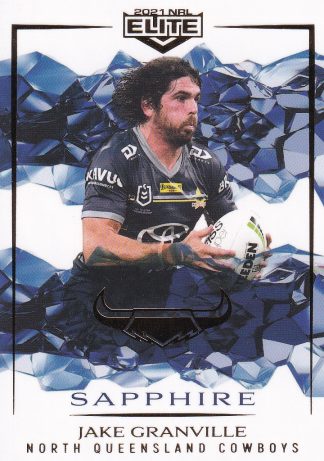 2021 NRL Elite Sapphire Mojo - MS077 Jake Granville North Queensland Cowboys